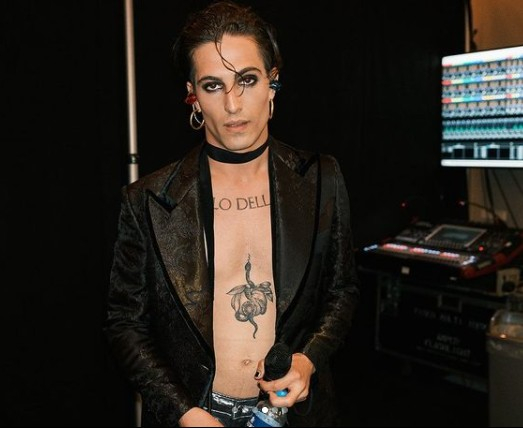 Damiano David dei Maneskin