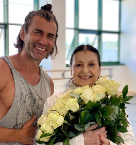 Kledi e Carla Fracci