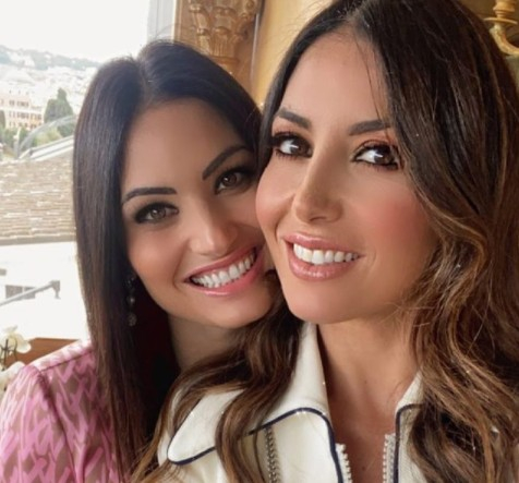 Elisabetta Gregoraci e la sorella Marzia