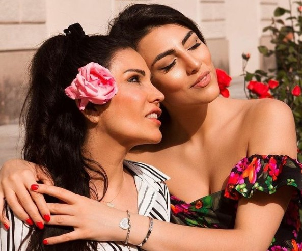 Giulia Salemi e Fariba Tehrani