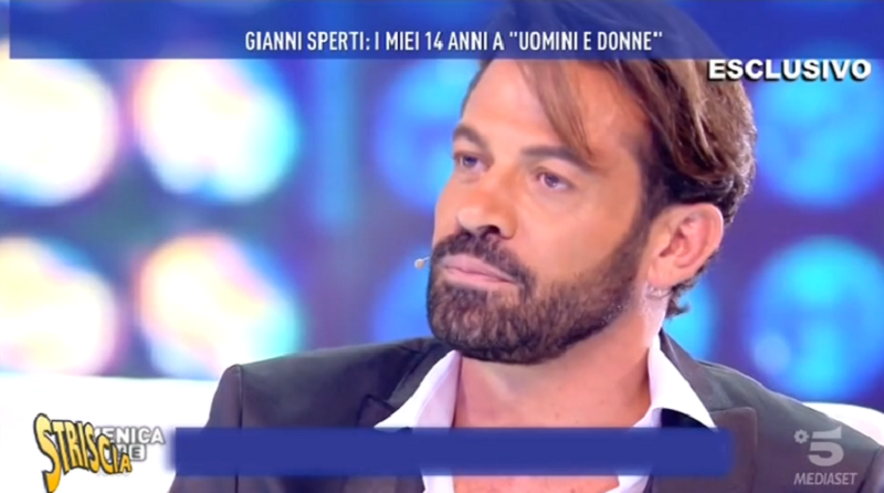 Gianni Sperti risponde a chi lo accusa di essersi ritoccato