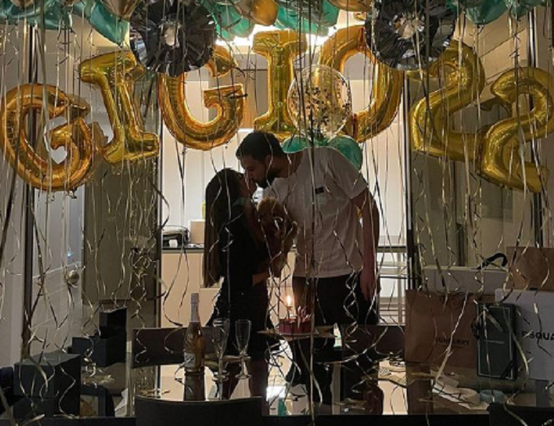 Alessia Elefante e Gianluigi Donnarumma