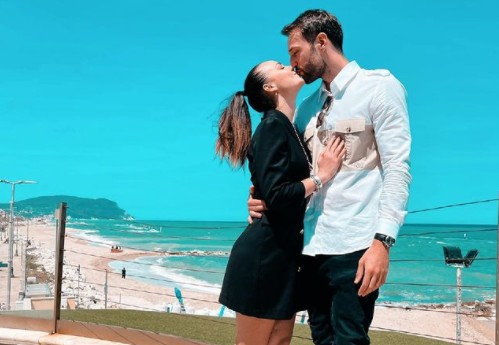 Andrea Zenga e Rosalinda Cannavò