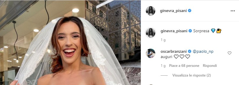 Ginevra Pisani sposa il fidanzato Paolo? (foto)