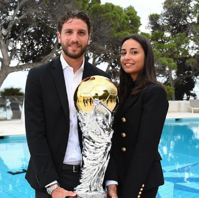 Manuel Locatelli e Thessa Lacovich