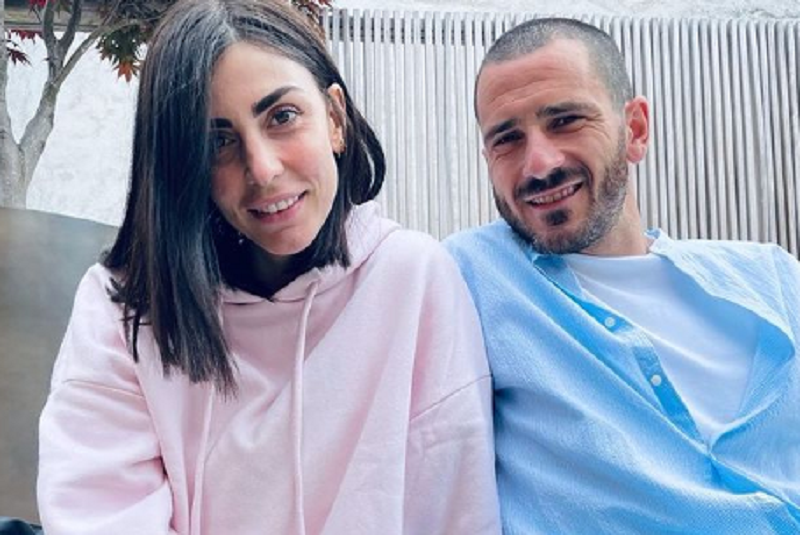 Martina Maccari e Leonardo Bonucci