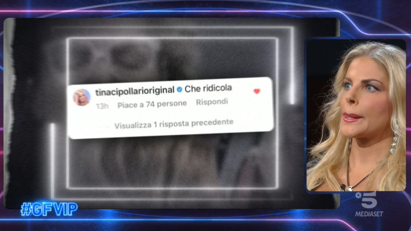 Francesca Cipriani replica al &#8220;Che ridicola&#8221; di Tina Cipollari: &#8220;Non è lei&#8221;