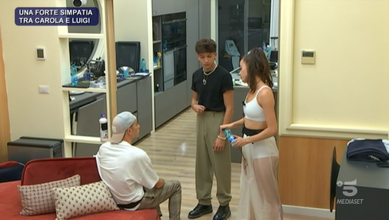 Carola Puddu e Luigi Strangis di Amici 21