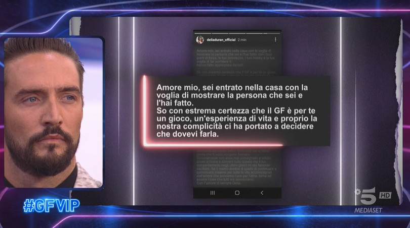 Alex Belli del Grande Fratello Vip 6