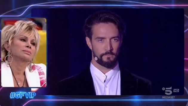 Alex Belli e Adriana Volpe del Grande Fratello Vip 6