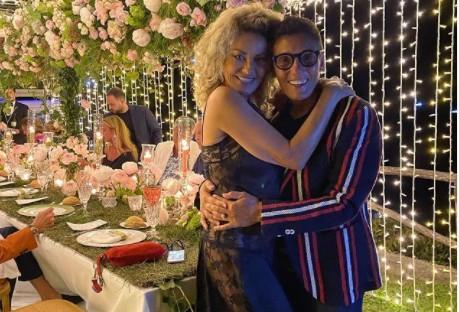Eva Grimaldi ed Imma Battaglia