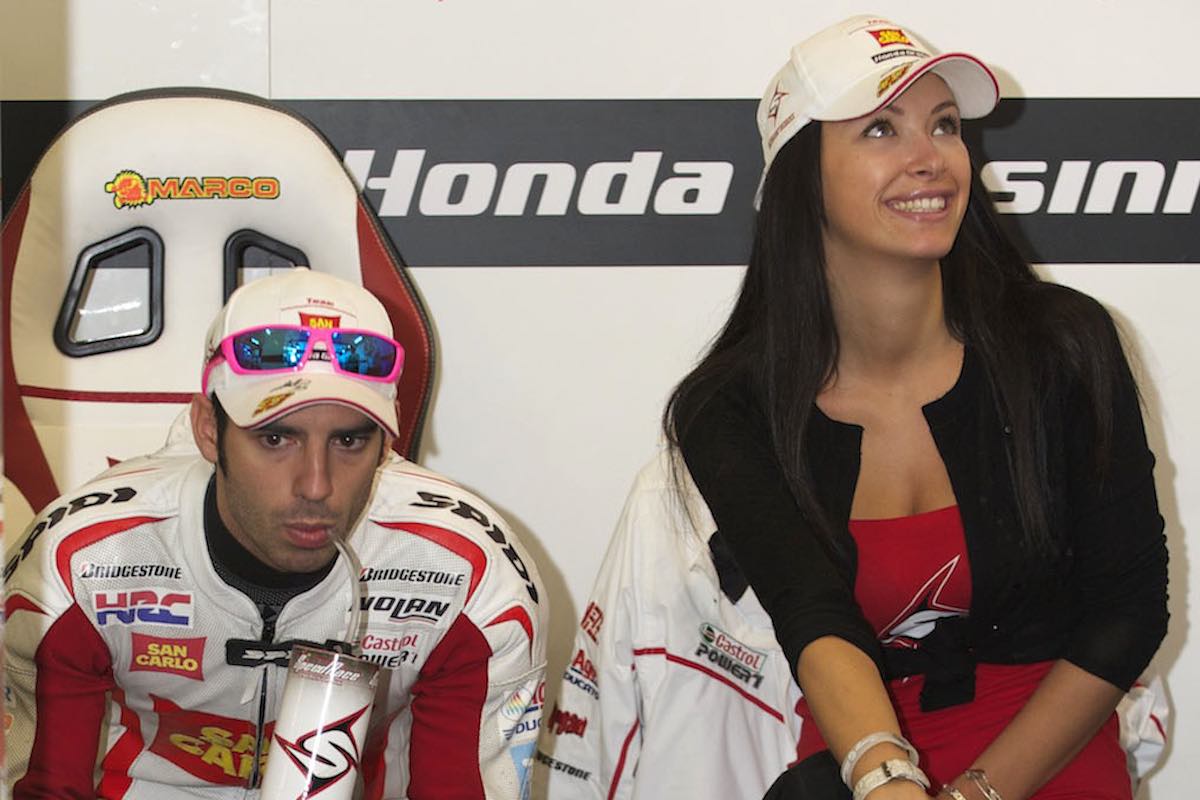 Marco Melandri Manuela Raffaeta