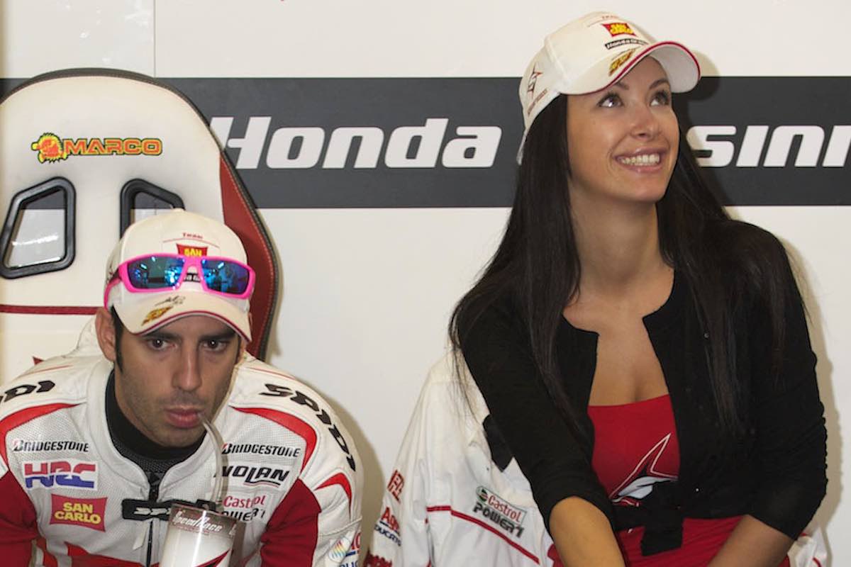Marco Melandri Manuela Raffaeta