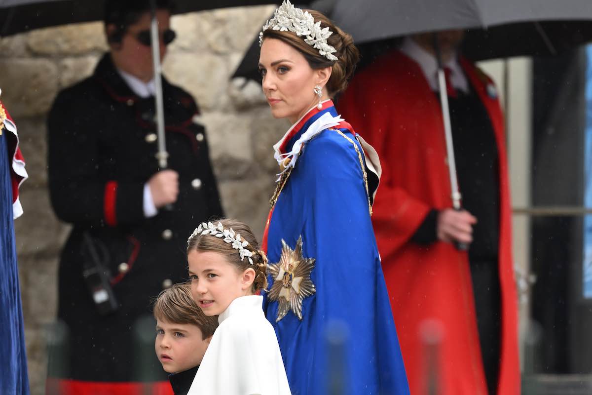 Kate Middleton Louis e Charlotte