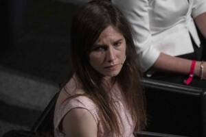 Amanda Knox incinta per la seconda volta: l'annuncio via social