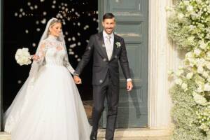 Chiara Nasti e Mattia Zaccagni: mega festa per Thiago