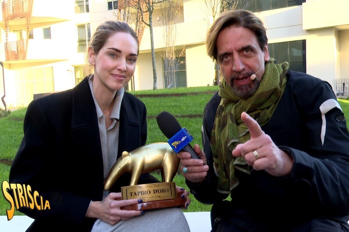 Chiara Ferragni riceve il Tapiro d'oro: 'Me lo merito, ma la sentenza è spropositata'