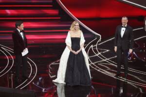 Il secco commento di Amadeus: "Chiara Ferragni? Amaro in bocca"