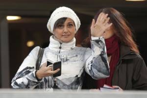 Rosita e Alessandra Celentano come la famiglia Addams: le foto super