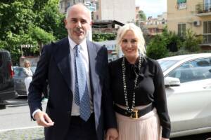 Antonella Clerici, vacanza d'amore con Vittorio Garrone: tutte le foto