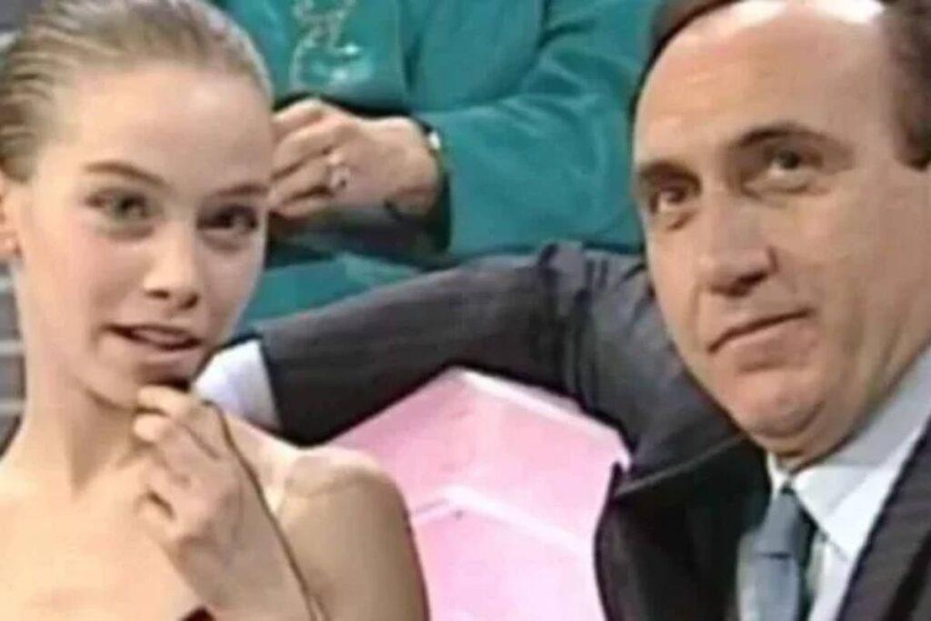 bambina con Pippo Baudo