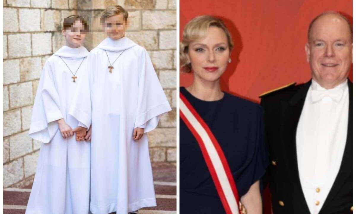 la comunione dei gemelli di Monaco