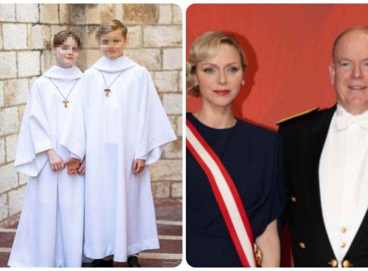 la comunione dei gemelli di Monaco