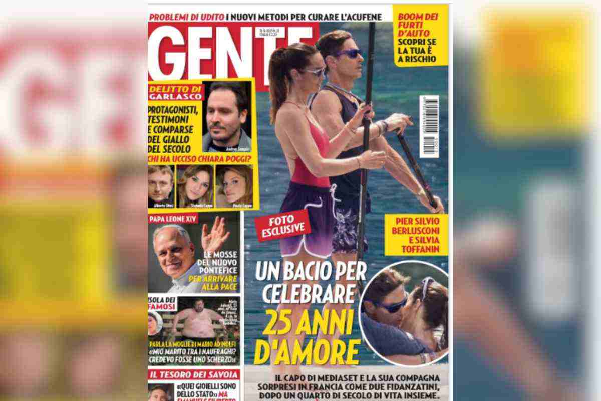 berlusconi toffanin copertina