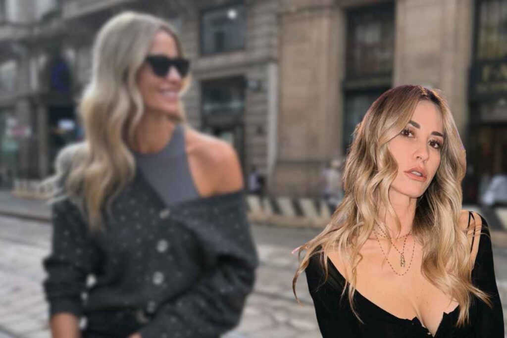 look elena santarelli comunione figlia