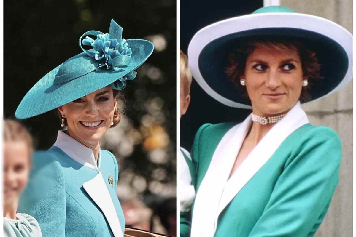 Kate Middleton omaggia lady Diana