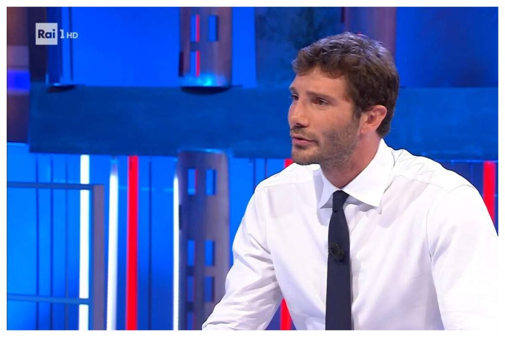 Stefano de Martino saluto commosso