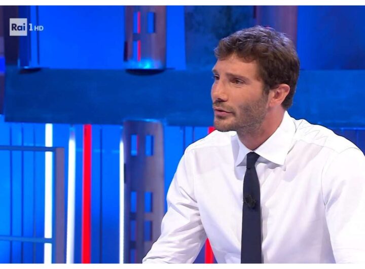 Stefano de Martino saluto commosso