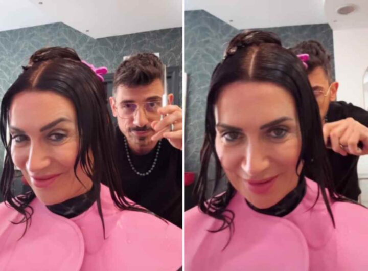 barbara de santi cambia look