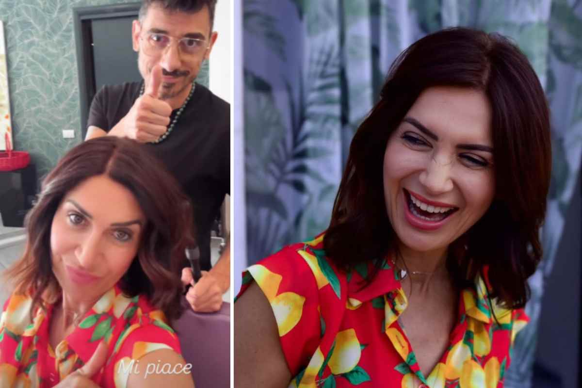 nuovo look barbara de santi