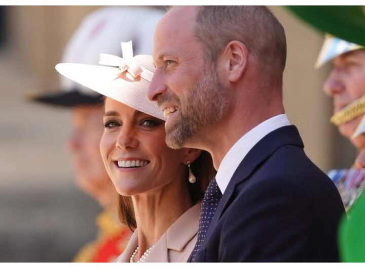 William geloso di Kate