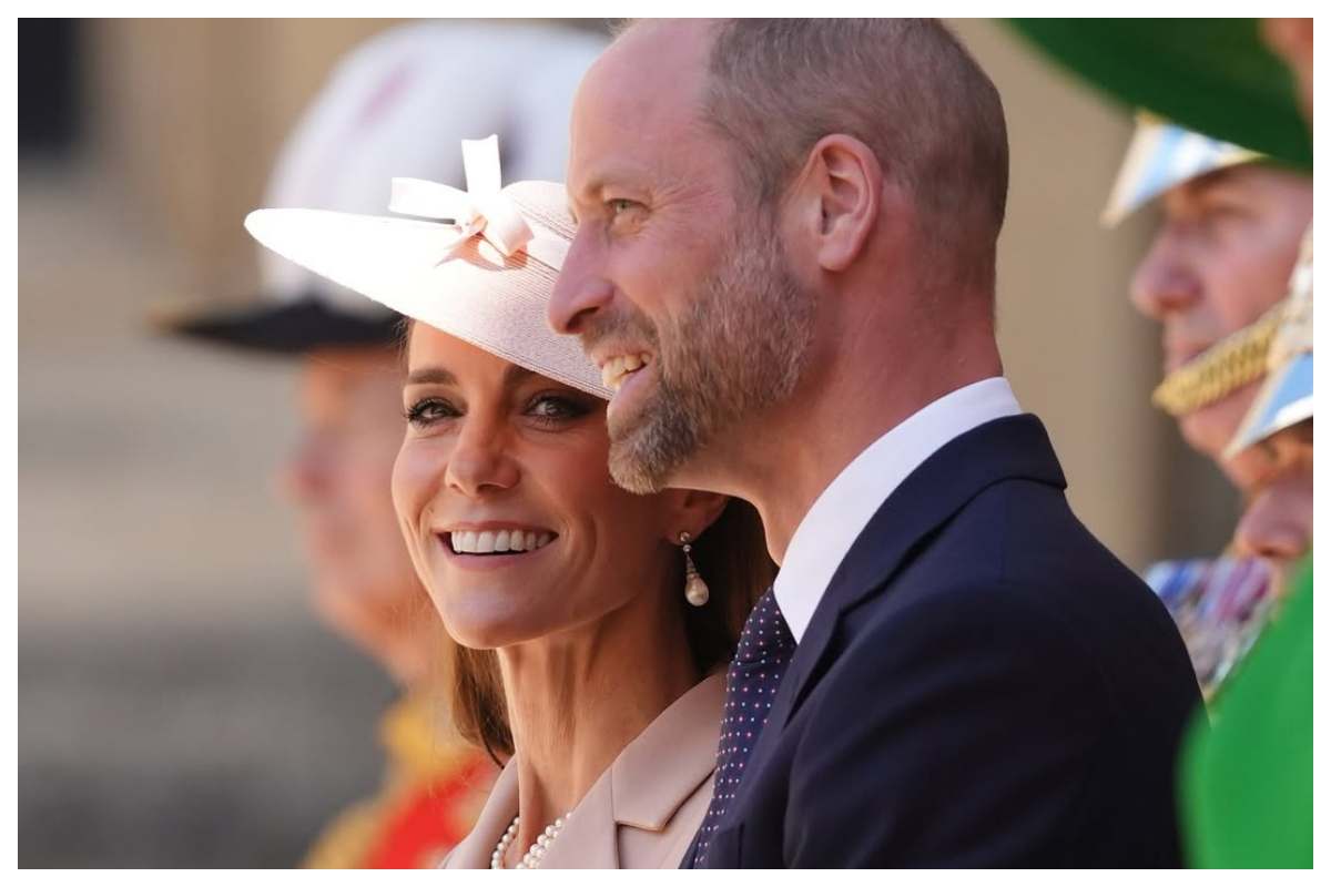 William geloso di Kate