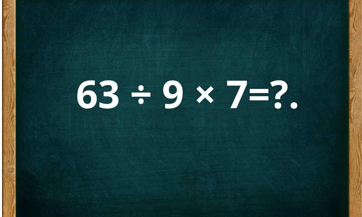 Test matematico