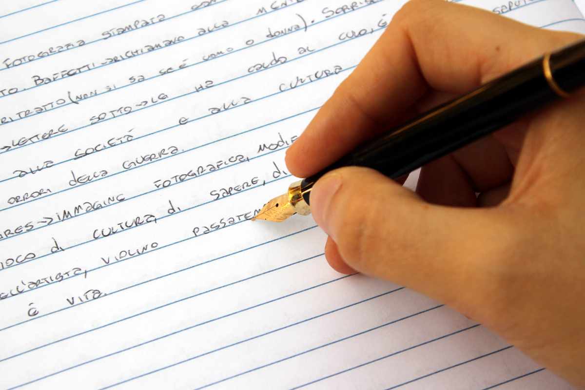 come scrivi lettera S