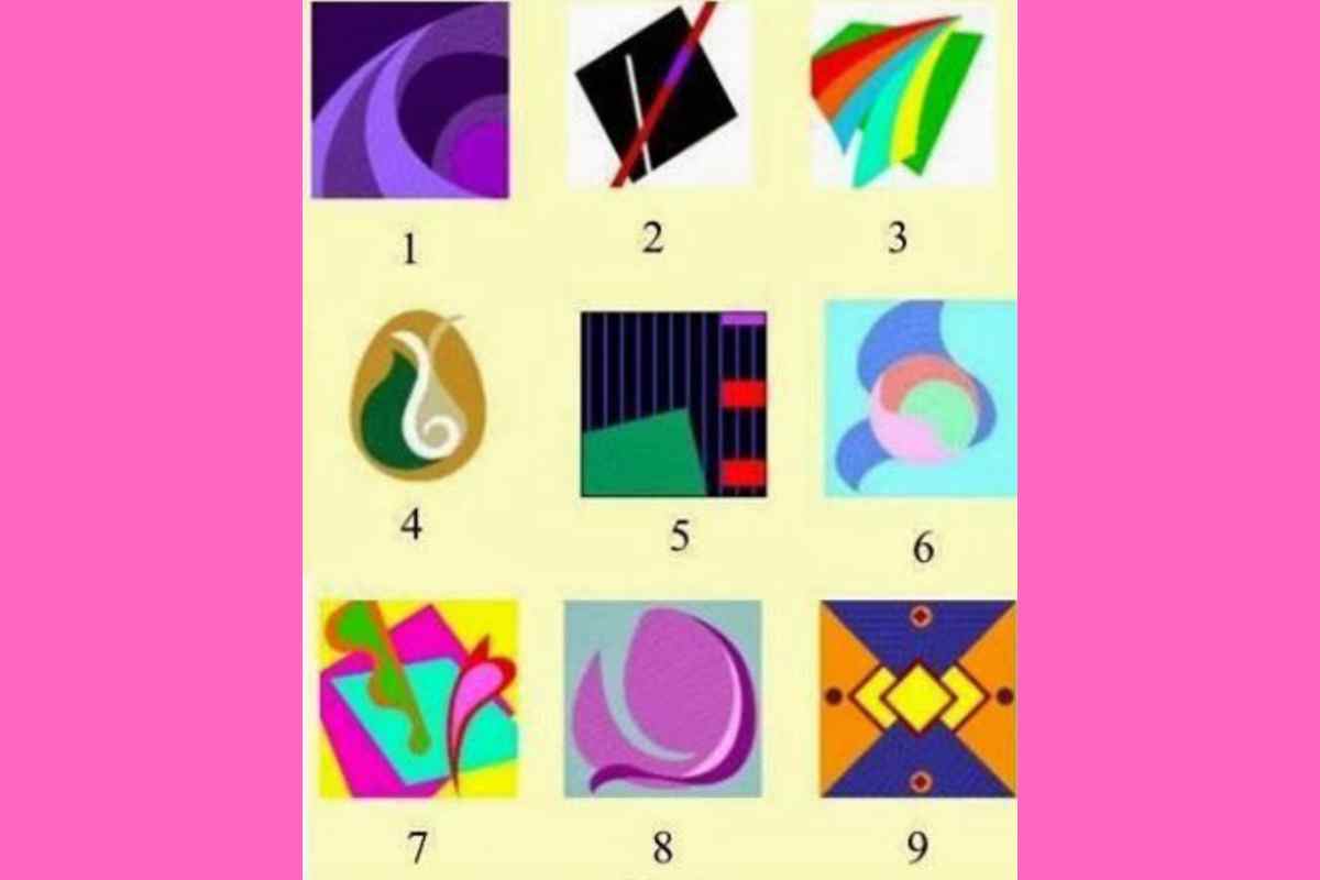 scegli figura e scopri chi sei