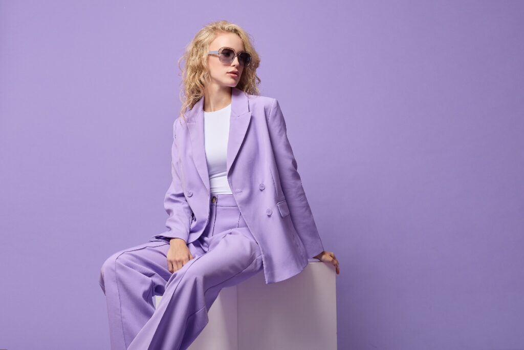 Tailleur elegante completo da donna