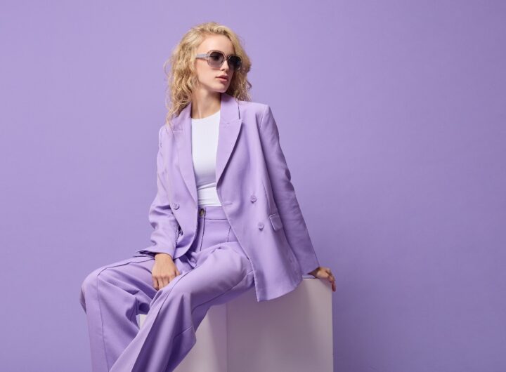 Tailleur elegante completo da donna