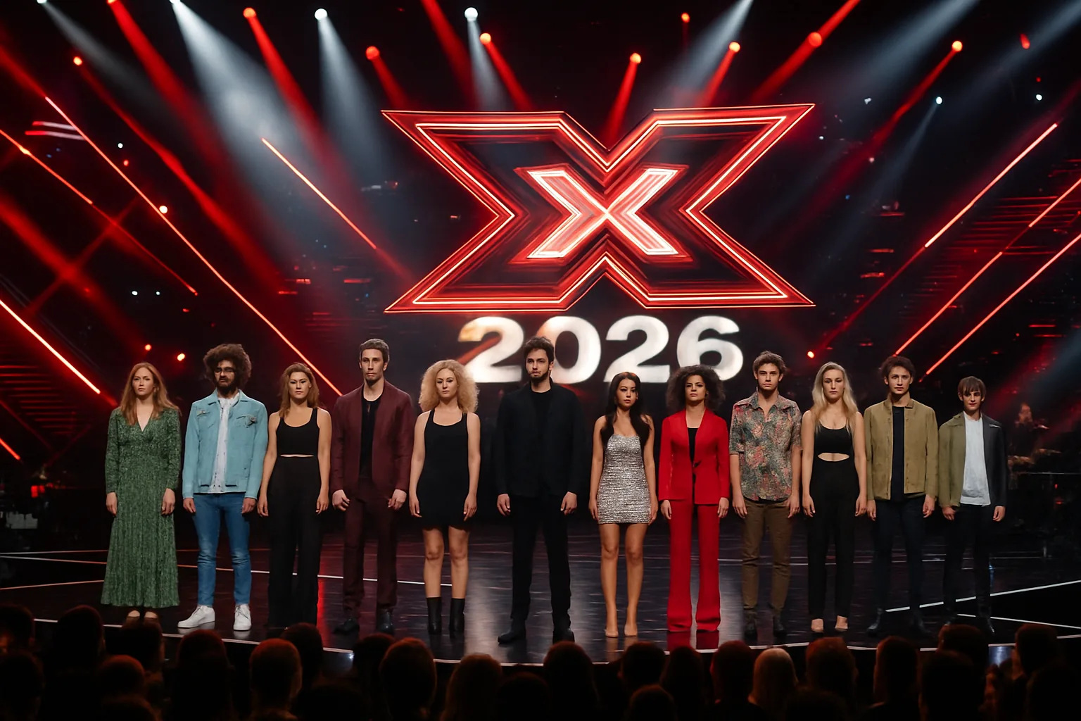 X Factor 2026, iniziano i Live Show: dodici concorrenti pronti all'X Factor Arena di Assago