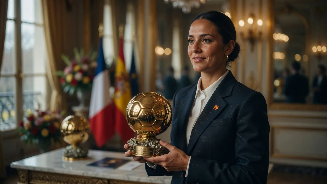 Alexia Putellas vince il Pallone d'Oro Féminin per la terza volta